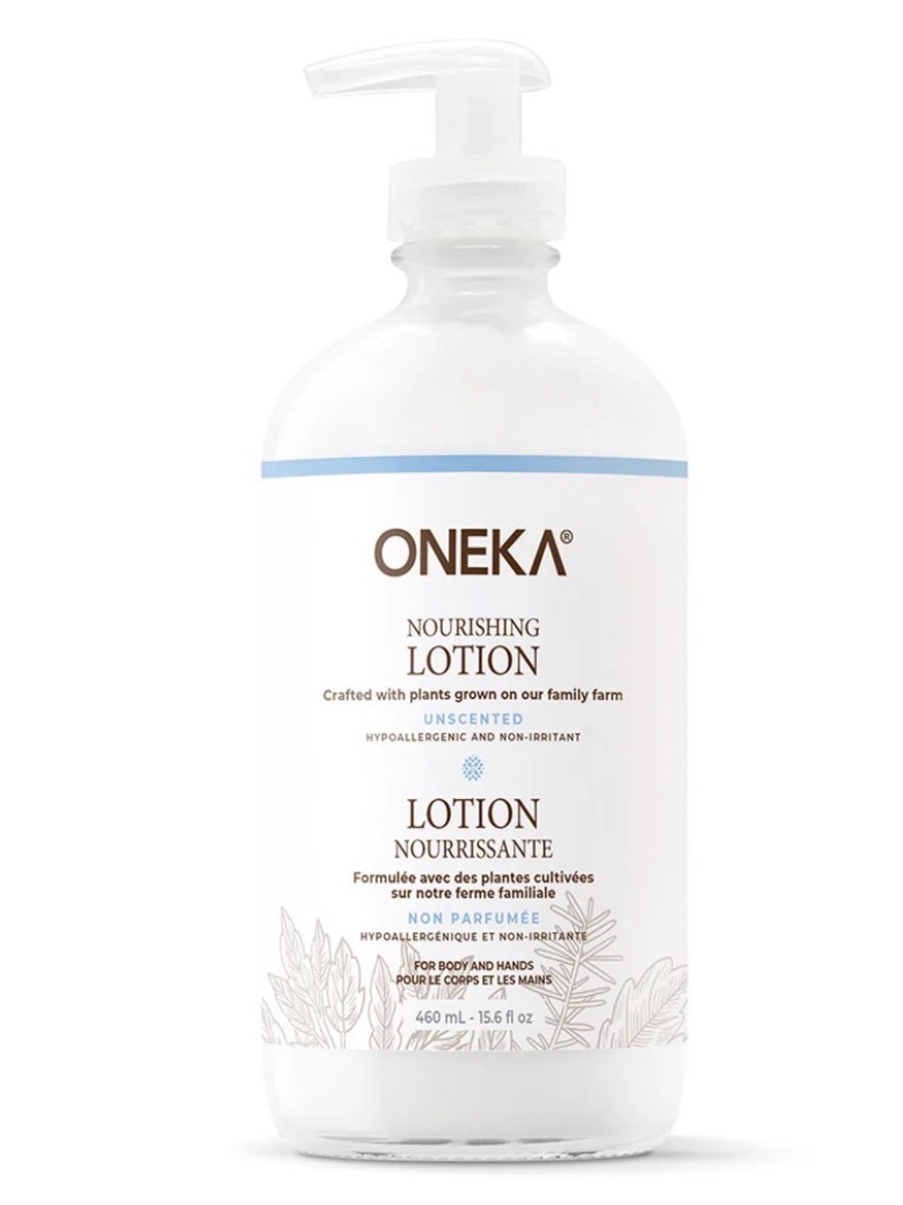 Oneka Unscented Nourishing Lotion